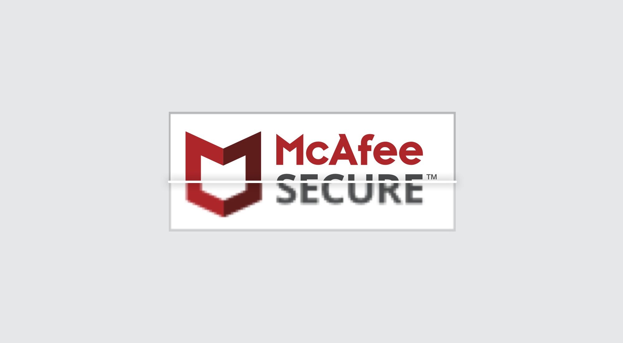 mcafee secure logo png