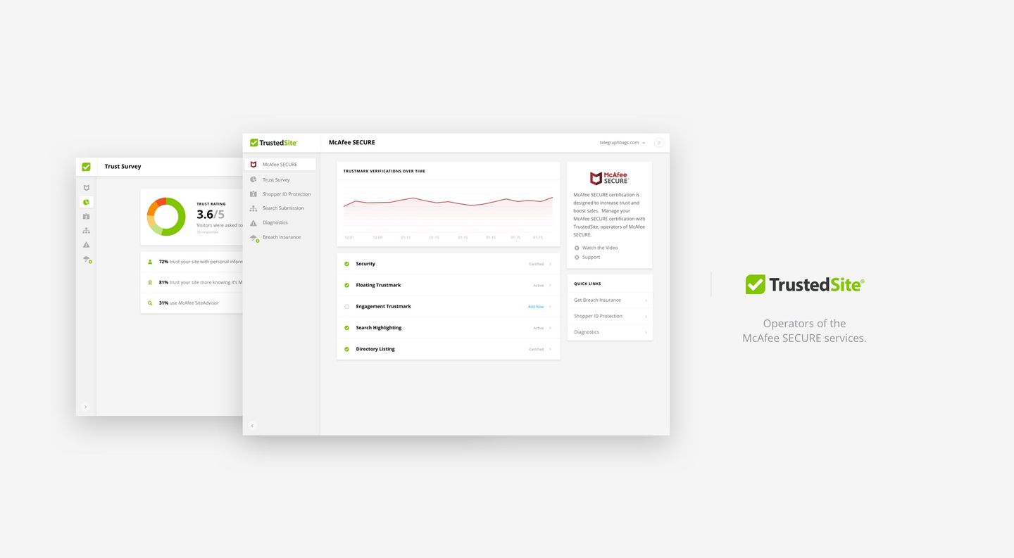 Announcing some changes for your McAfee SECURE and TrustedSite dashboard