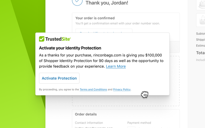 Offering Shopper Identity Protection with Shopify's New Checkout Experience