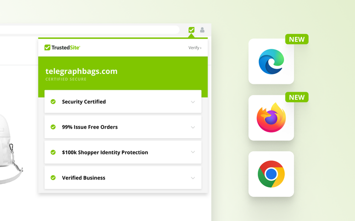 Browse Safer with TrustedSite for Edge and Firefox